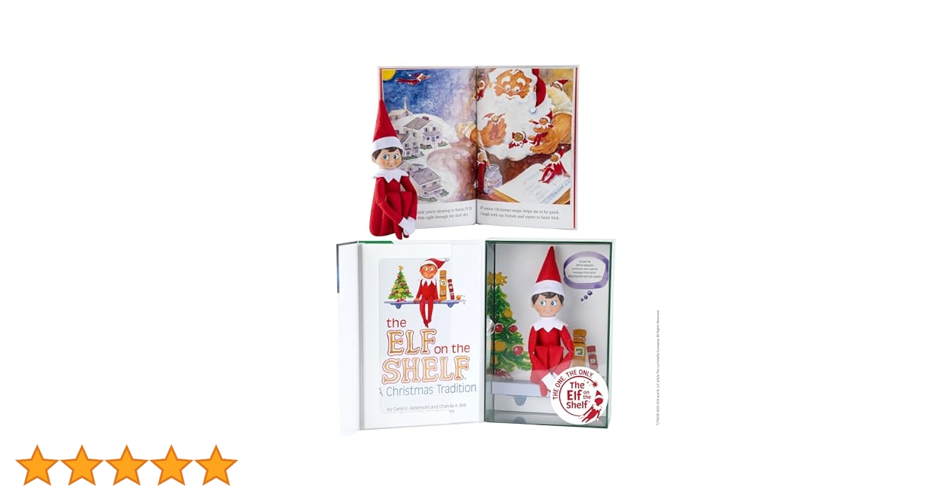 Amazon.co.jp: Elf on the Shelf : A Christmas Tradition Blue